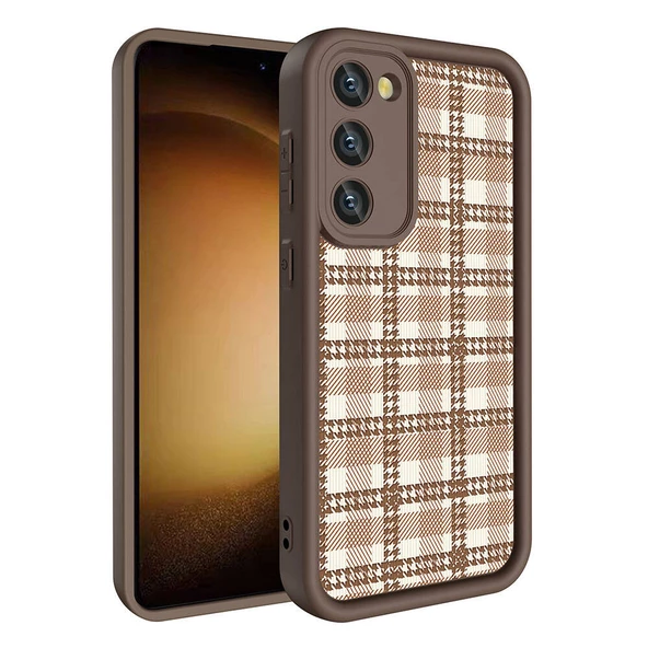 Galaxy S23 Kılıf Kamera Korumalı Baskılı Arka Yüzey Klas Kılıf - 8