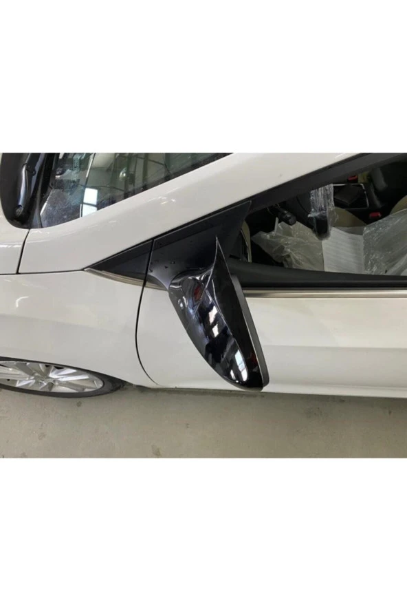 Hyundai I30 Uyumlu Batman Ayna Kapağı Plastik Piano Black Yarasa Ayna - 3