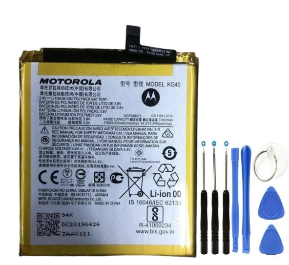 Motorolla E7/E7i Pil Batarya KG40+Tamir Set