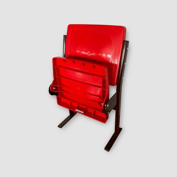 Stadyum Koltuğu Açılır Katlanır Kırmızı - 2