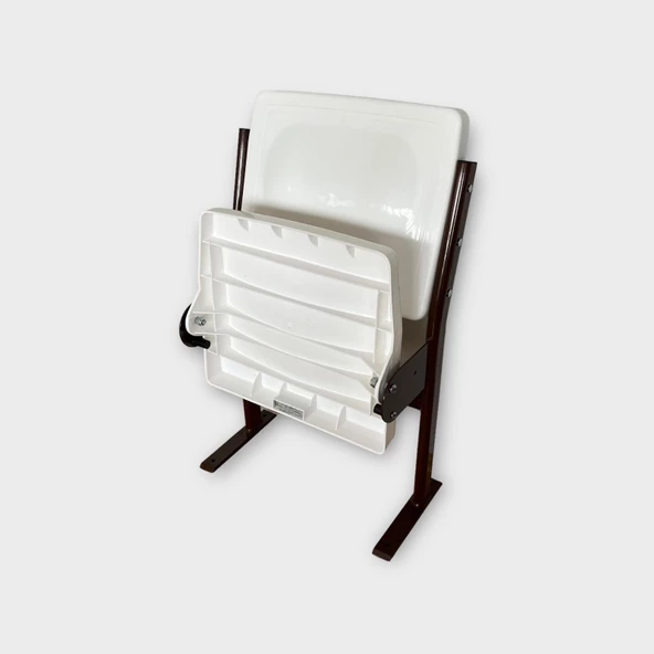 Stadyum Koltuğu Açılır Katlanır Beyaz - 2