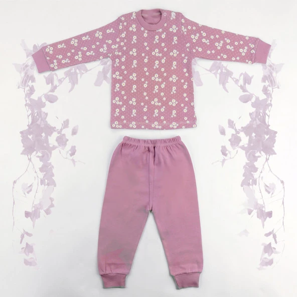 Sebi Bebe Papatya Pijama Takımı 9126