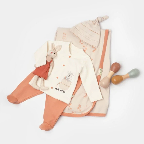 Biorganic Hello Safari Battaniyeli Tüllü Set 62336