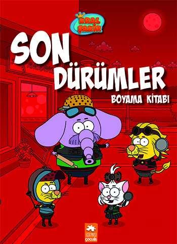 Kral Şakir Son Dürümler Boyama Kitabı Eksik Parça Yayınları