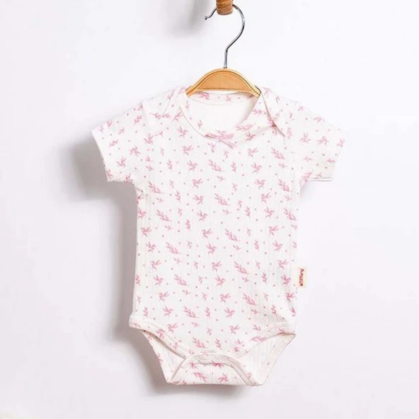 Tiffany Baby Wildflowers Theme Yarım Kollu Bebek Body 63008