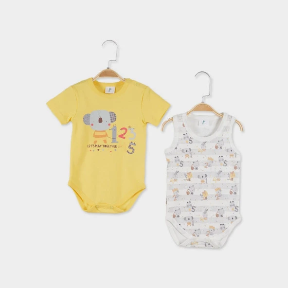 Çimpa 2'li Bebek Body 20749