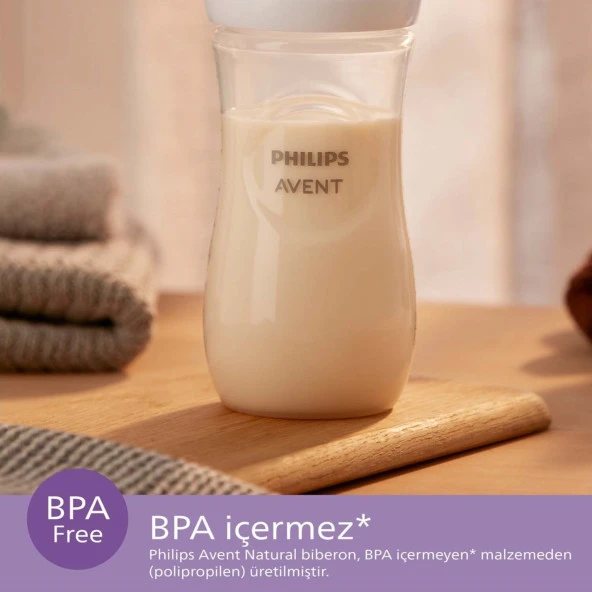 Philips Avent Natural Response PP Biberon 260ml 1+ Ay - 5