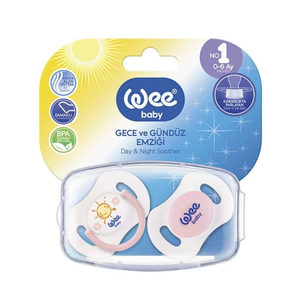 Wee Baby 2'li Gece/Gündüz Emziği No:1 152