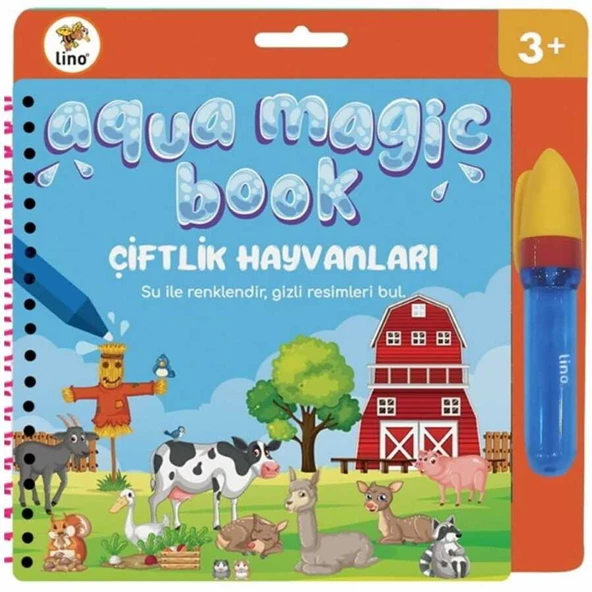 Lino Aqua Magic Book Çiftlik Sihirli Boyama Kitabı