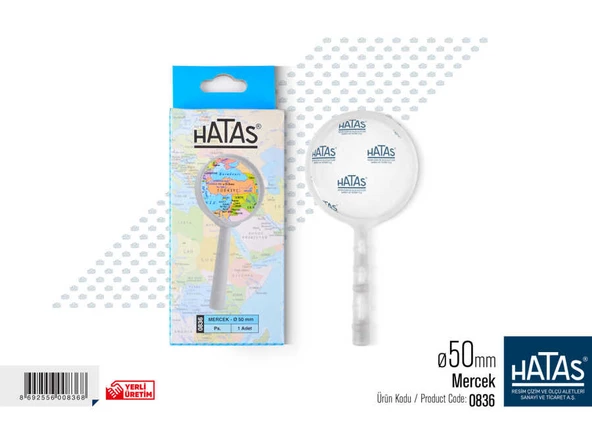 Hatas Mercek 50 Mm 836