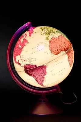 Gürbüz Globe Seven Colors 26 Cm Işıklı