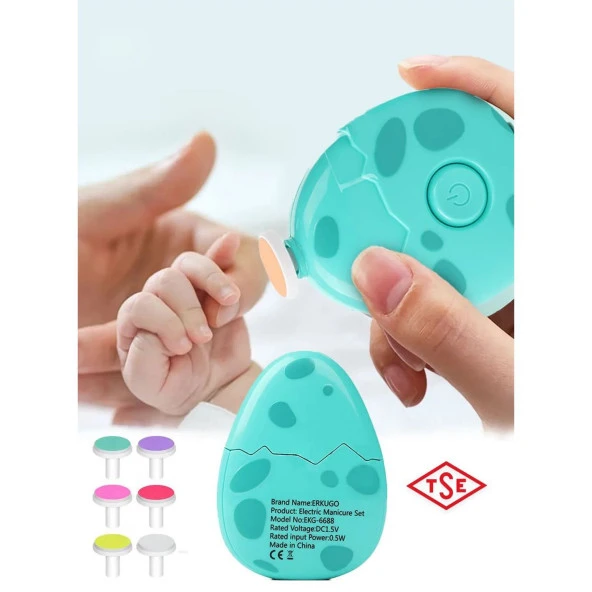 Erkugo Dinozor Yumurtası Bebek Tırnak Törpüsü 6688 - 4