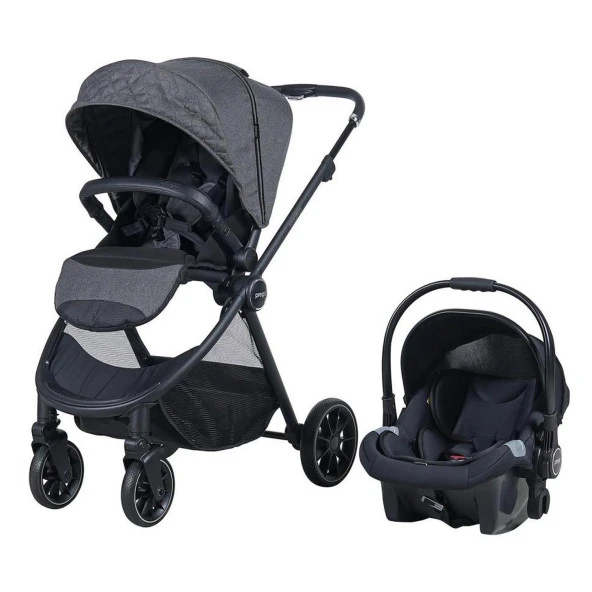 Prego 2028 Venüs Yeşil Travel Sistem Bebek Arabası