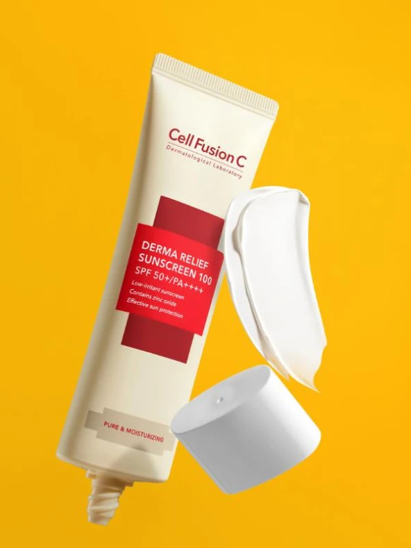 Cell Fusion C Derma Relief 100 Spf 50 /pa Tüm Cilt Tipleri Için Çocuklar Ve Yetişkinler Için Güneş Kremi 50 gr - 4