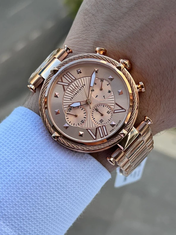 RMS Romanson İç Fonksiyonları Aktif Özel Seri Kararmaz Renk Atmaz 5 Atm Erkek Kol Saati AG1493.05 - 3