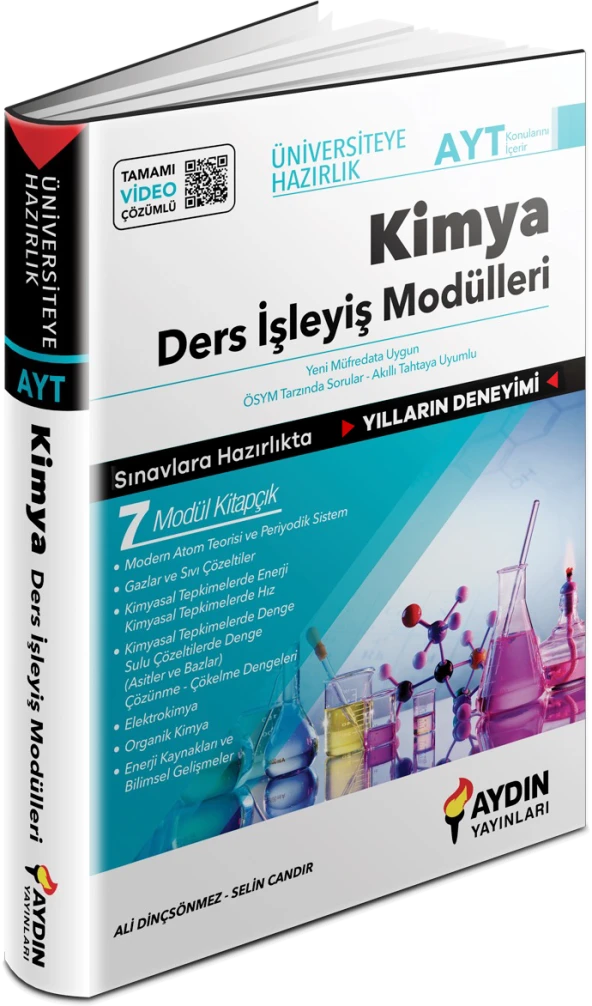 Aydın Yayınları Üniversiteye Hazırlık AYT Kimya Ders İşleyiş Modülleri - Resim 2