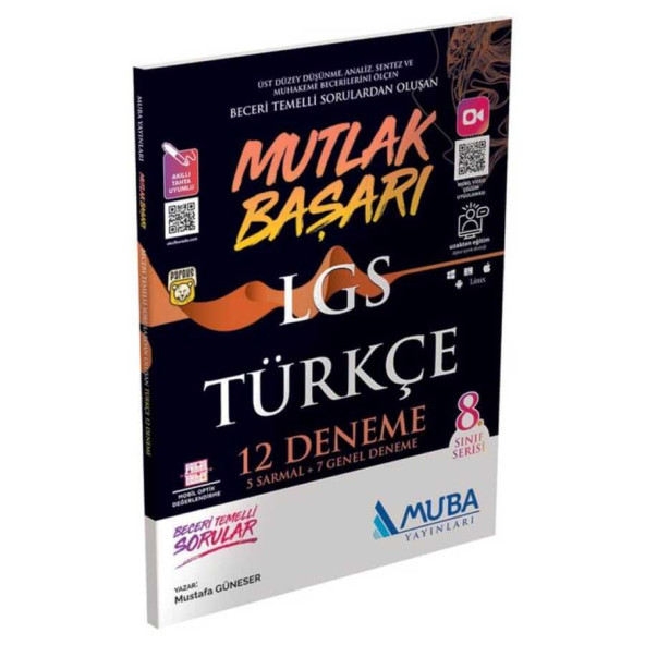 8. Sınıf Türkçe LGS Mutlak Başarı 12 Deneme