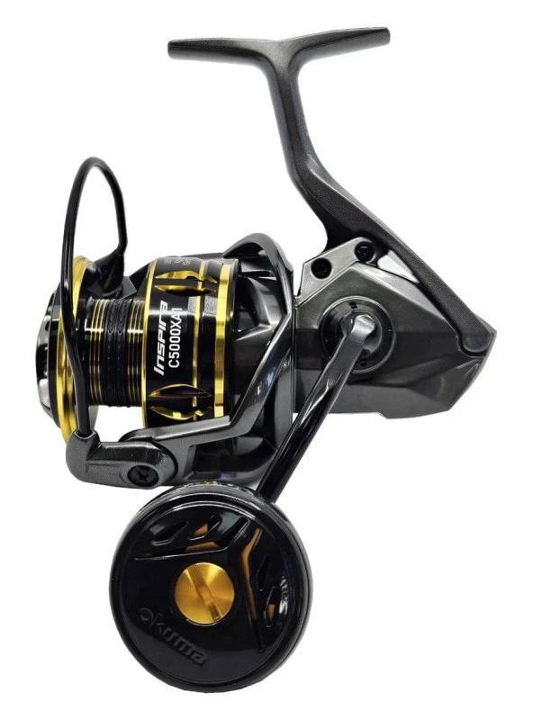 Okuma Inspira ISX-4000XA1 Gunsmoke 8+1BB Olta Makinesi ürün görseli