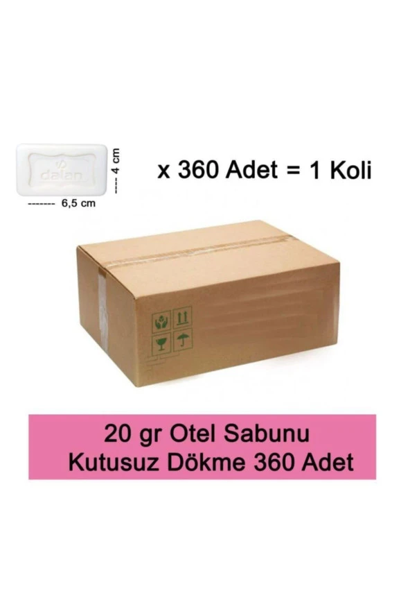 Dolive Kutusuz Otel Sabunu Koli / 20 Gr X 360 Adet / ürün görseli 1