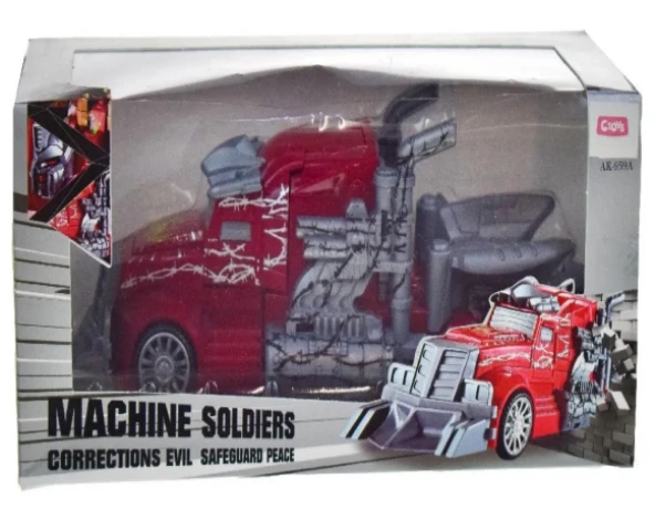 Ctoys Robota Dönüşebilen Tır Ak 959A