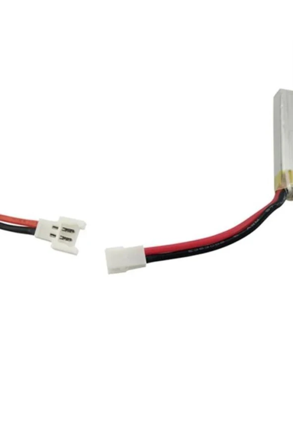 Lipo Pil 3.7V 650mAh 25C Dron ve RC Model Bataryası HX2.54 Soket - 7