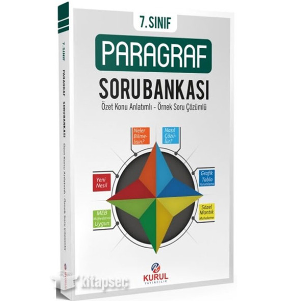 7. Sınıf Paragraf Soru Bankası Kurul Yayıncılık