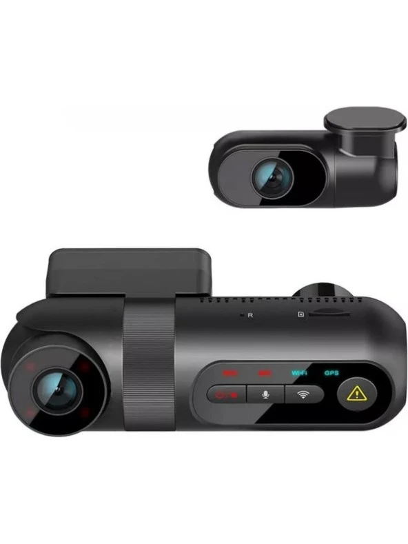 Viofo T130 3 Kameralı Wifi Gps Modüllü Qhd 2k Araç Kamerası