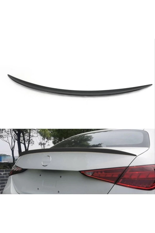 Mercedes W206 C Serisi 202+ Uyumlu Profesyonel fırın boyalı AMG Spoiler