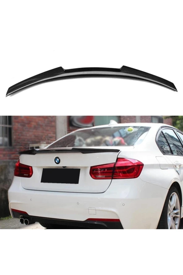 Bmw 3 Serisi F30 M4 Spoiler Profesyonel fırın boyalı piano black