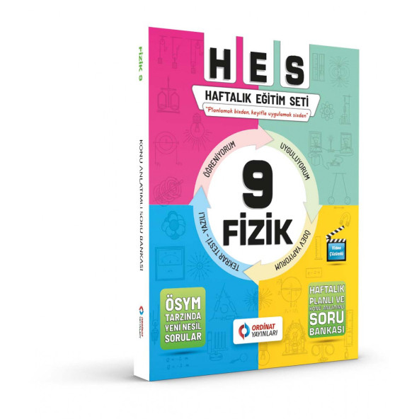 9. Sınıf Fizik Set ( Hes Serisi ) Ordinat Yayınları