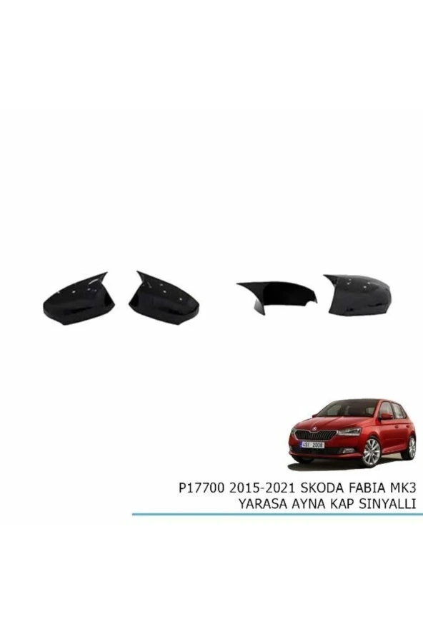 Skoda Fabia Yarasa Ayna Kapağı 2015-2021 arası modeller
