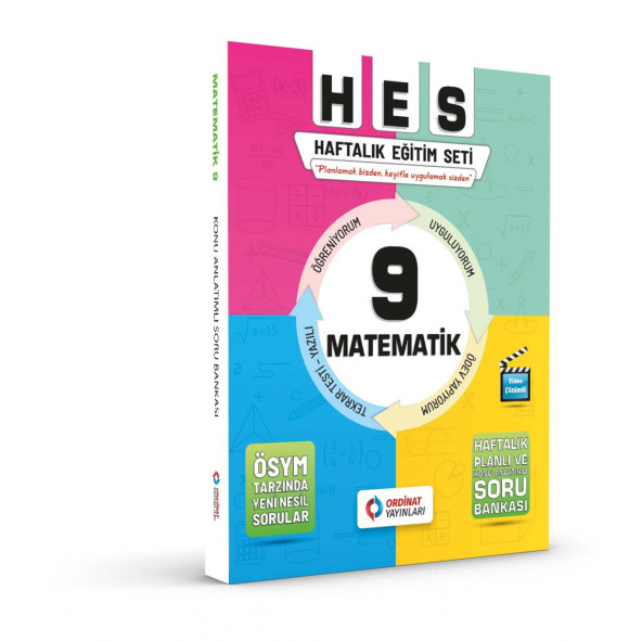 9. Sınıf Matematik Set ( Hes Serisi ) Ordinat Yayınları