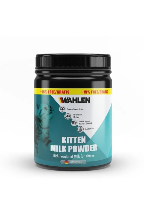 Wahlen Kitten Milk Yavru Kedi Süt Tozu 230 Gr