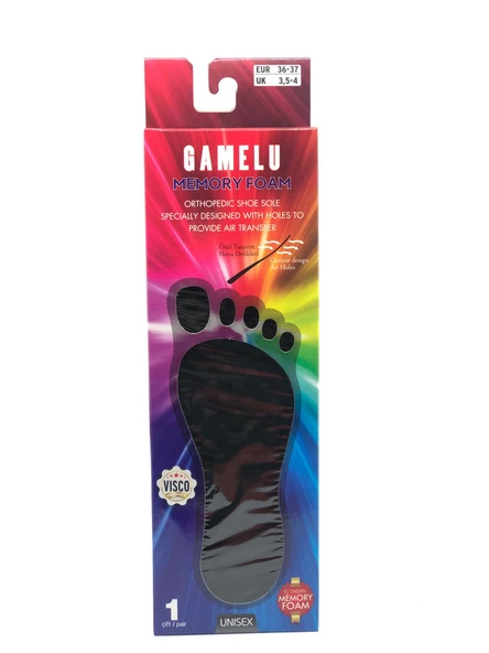 Gamelu Memory Foam Hyper Boost Technology Soft Comfort Ortopedik Tabanlık - Astar ürün görseli