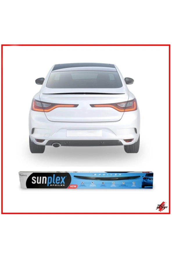 Renault Megane 4 Sunplex Spoiler Piano Black