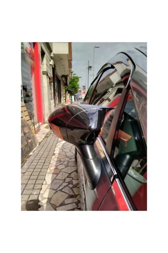 Fiat Punto Batman Yarasa Ayna Kapağı Piano Black