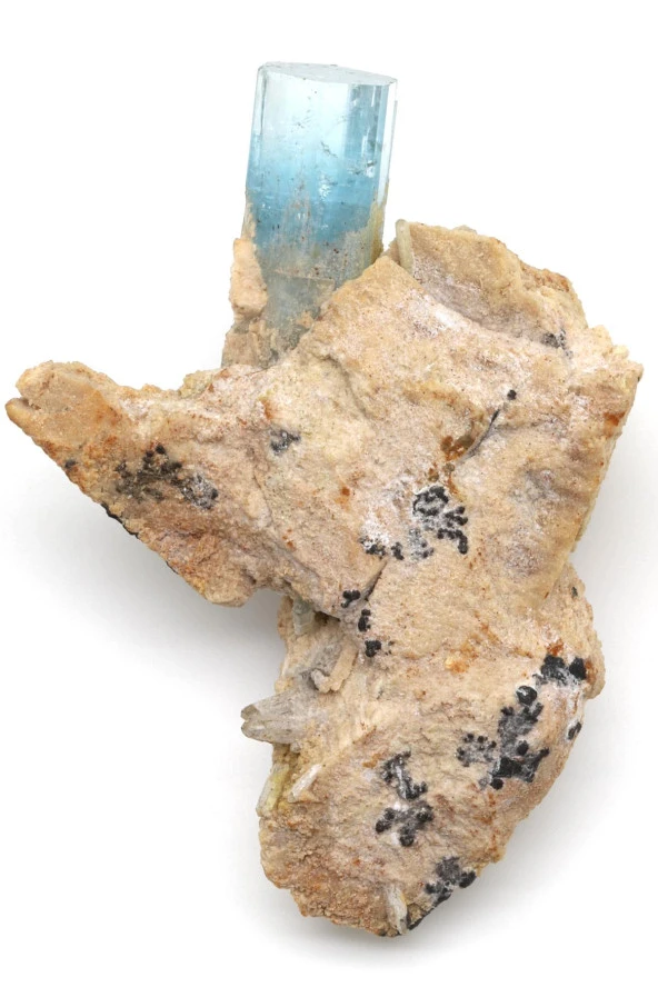 Akuamarin Doğal Taş Koleksiyonluk Parça - Resim 2