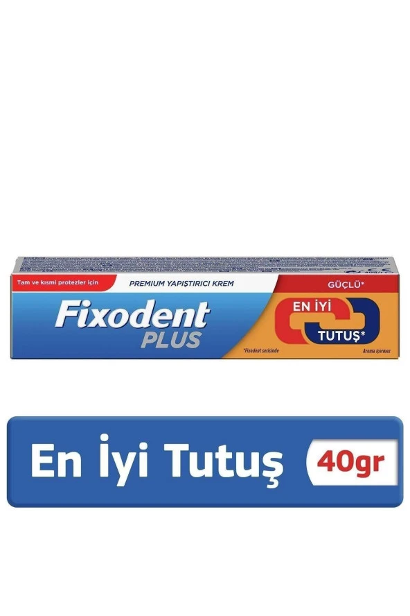 Fixodent Plus Protez Diş Yapıştırıcısı Güçlü En İyi Tutuş 40gr - 2
