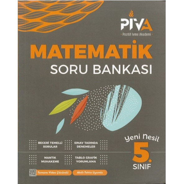 Piva Yayınları 5. Sınıf Matematik Soru Bankası