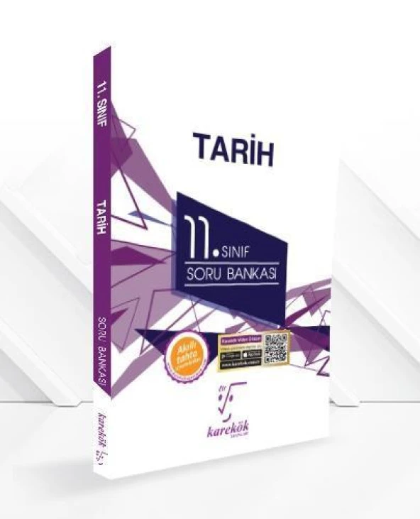 11.Sınıf Tarih Soru Bankası Karekök Yayınları