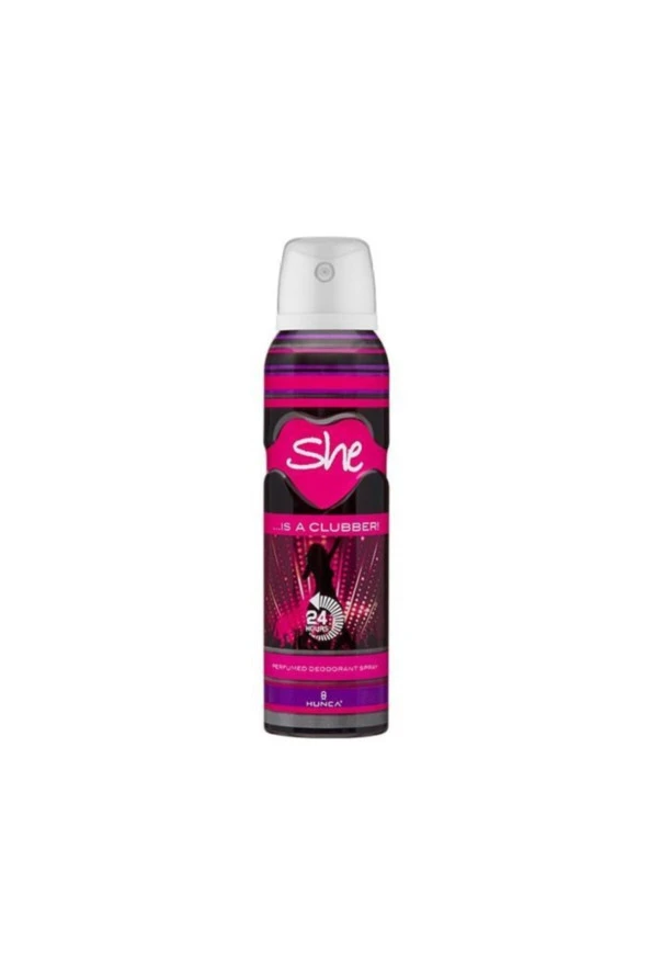 She Is Clubber Kadın Deodorant 150 Ml