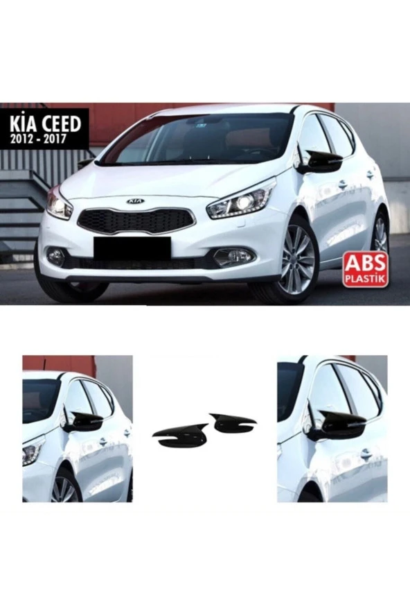 Kia Ceed Yarasa Ayna Kapağı Batman Ayna 2012-2017 Arası Parlak Siyah