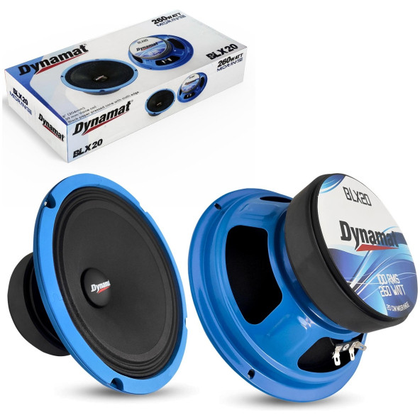 Dynamat Blx-20 Oto Midrange 20CM 260 Watt 2 Adet