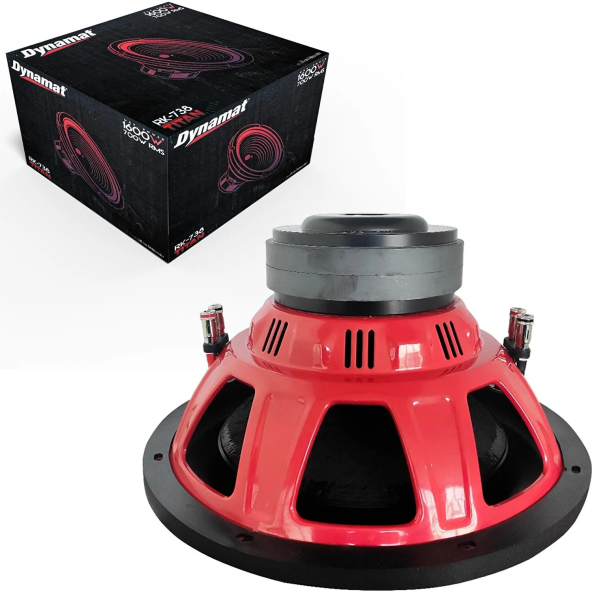 Dynamat RK-738 Tıtan Oto Bass Subwoofer 38CM 1600 Watt 1 Adet