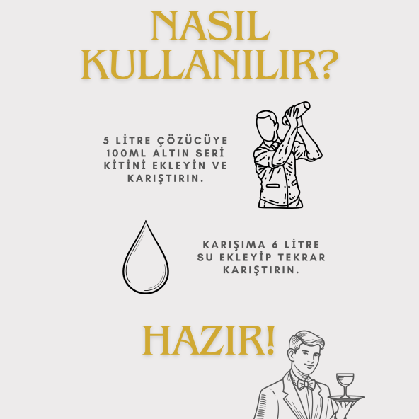 Altın Seri Kiti - Orijinal Lezzet - Hazır Altın Seri Kiti 100 ml (5 LİTREYE IÇİN UYUMLUDUR) - 2