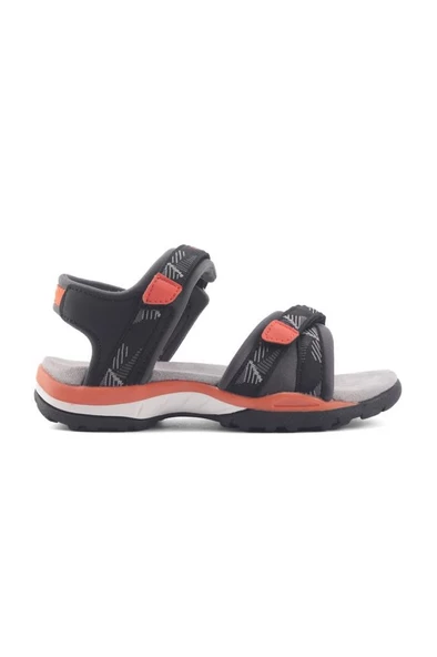 Lumberjack YOBO 4FX 101511170 Erkek Çocuk Sandalet Siyah Turuncu 31-35 - 2