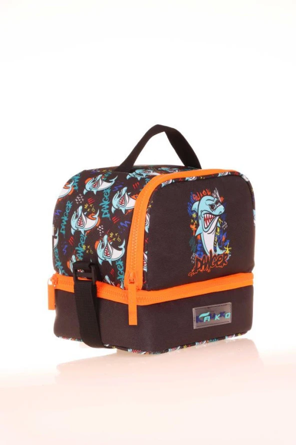 Kaukko Kids Beslenme Çantası Cube Shark L7175 - 2