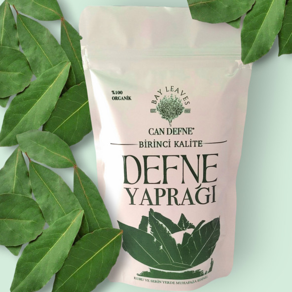 Premium Defne Yaprağı 30g Birinci Sınıf %100 Doğal Ve Katkısız Leave Of Daphne Laurus Nobilis