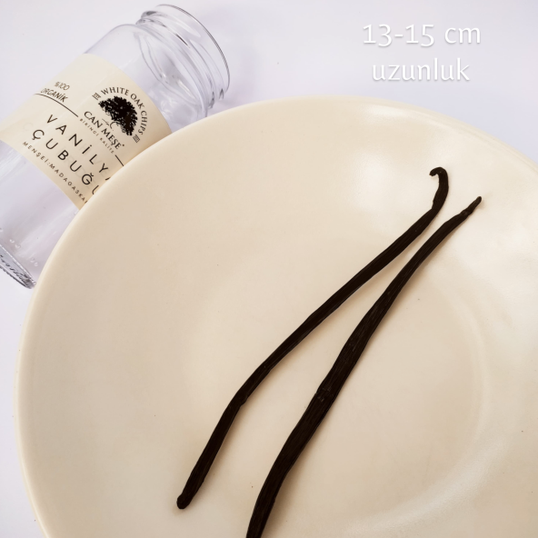 Vanilya Çubuğu 2 Adet Cam Şişede Doğal Katkısız Taze (MADAGASKAR) - 2