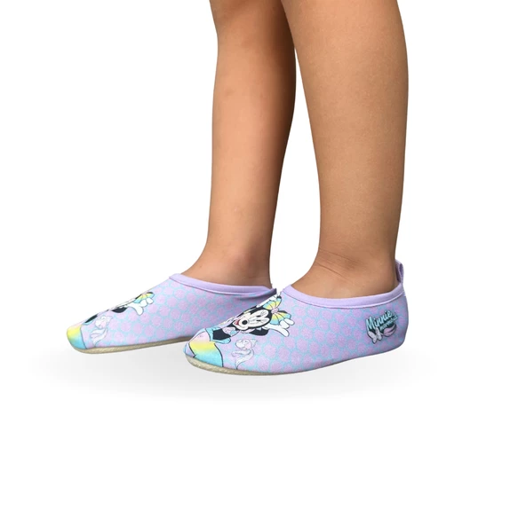 MİNNİE MOUSE BRAND LİLA ÇOCUK DENİZ AYAKKABISI - Resim 2